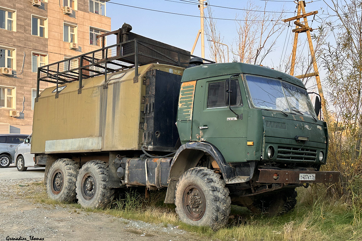 Саха (Якутия), № Т 407 КТ 14 — КамАЗ-4310