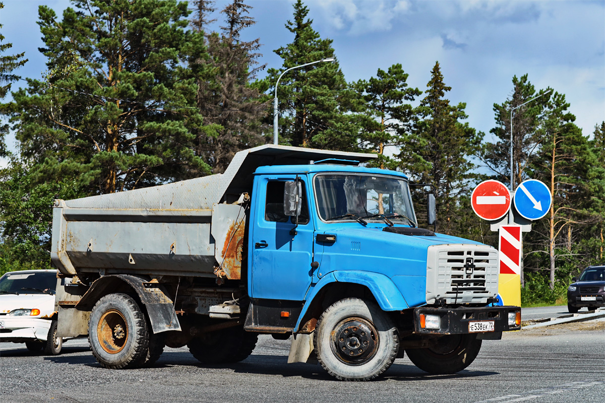 Тюменская область, № Е 538 ЕК 72 — ЗИЛ-494560