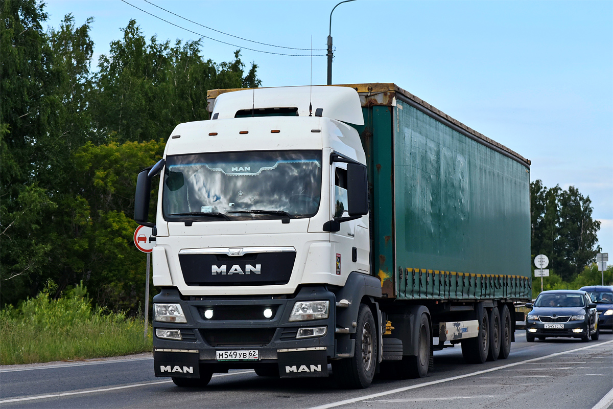 Рязанская область, № М 549 УВ 62 — MAN TGS 19.400