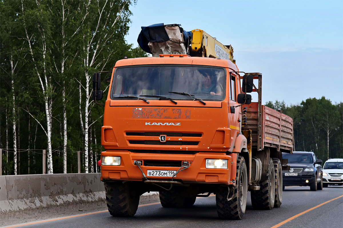 Свердловская область, № В 273 ОМ 196 — КамАЗ-43118-46