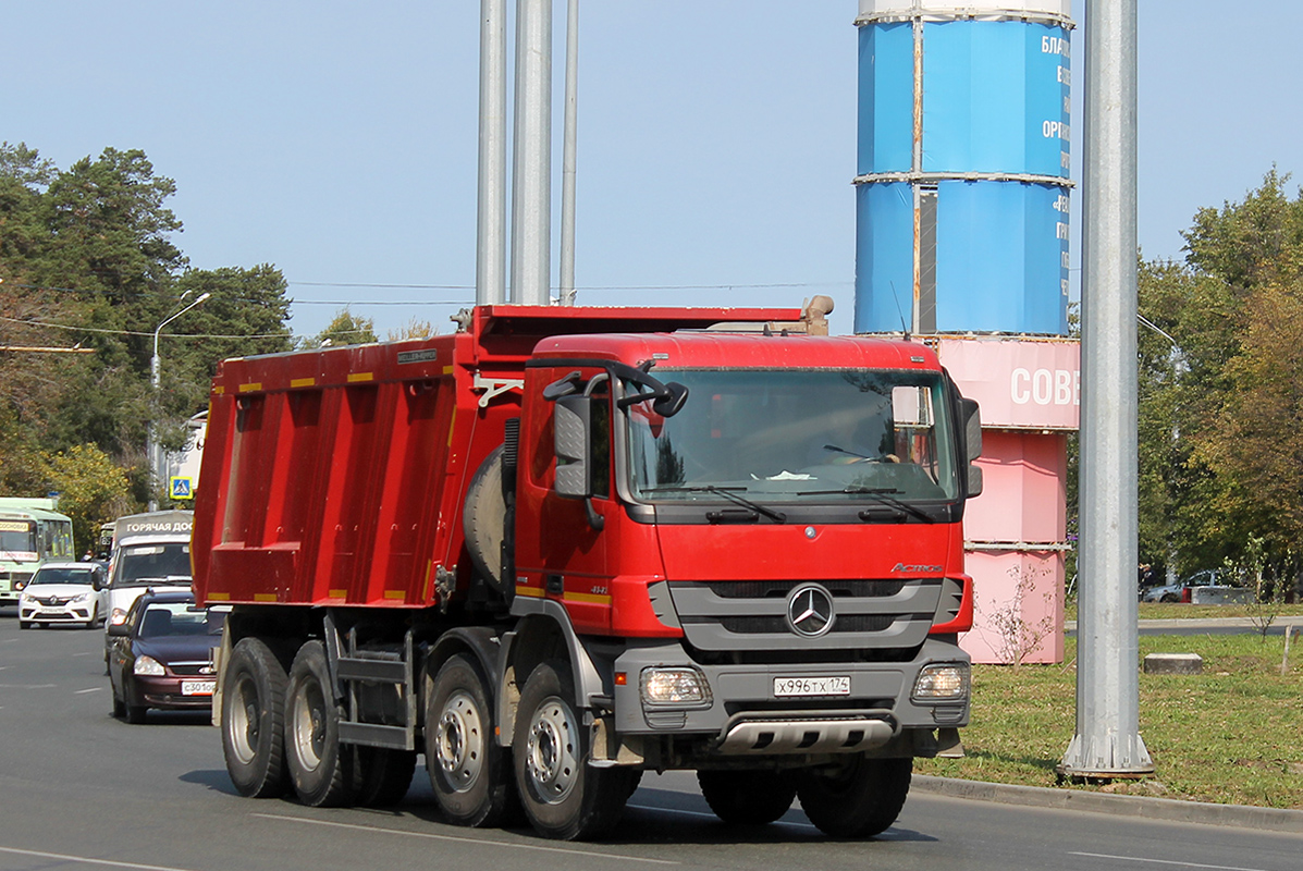 Челябинская область, № Т 996 ТХ 174 — Mercedes-Benz Actros '09 4141 [Z9M]