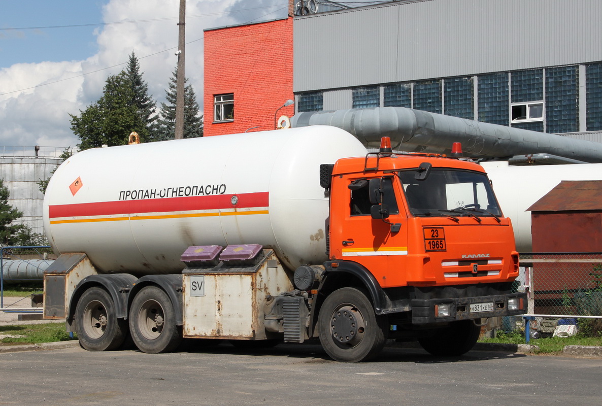 Псковская область, № Н 831 КЕ 60 — КамАЗ-65115 (общая модель)