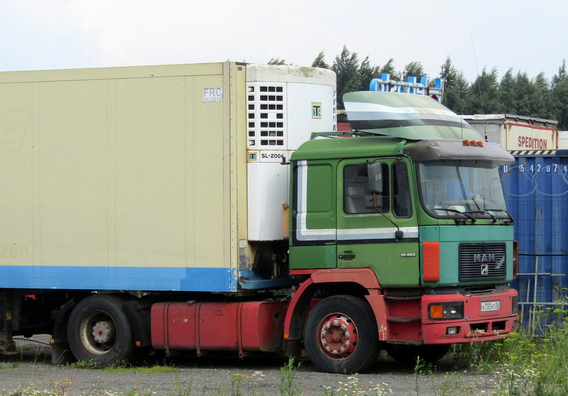 Дагестан, № А 733 НТ 05 — MAN F90 19.xxx (общая)