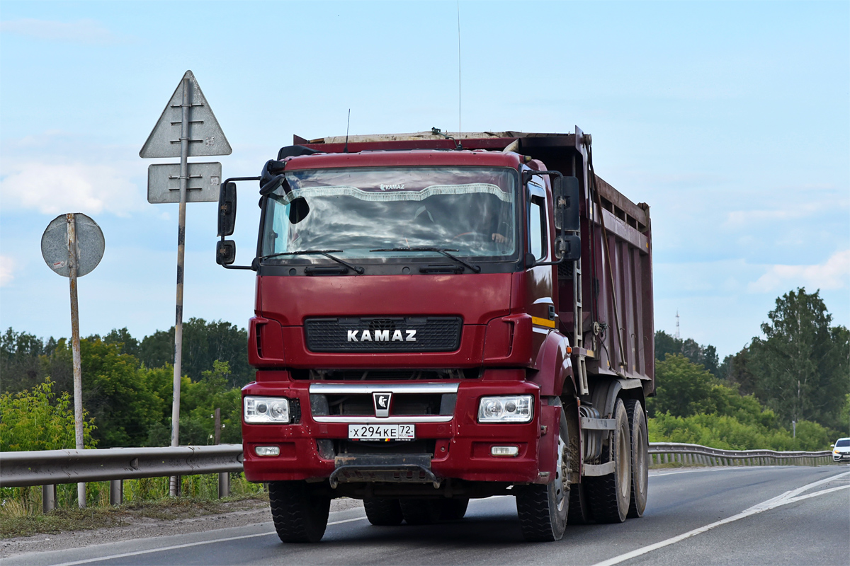 Тюменская область, № Х 294 КЕ 72 — КамАЗ-6580-S5(87)