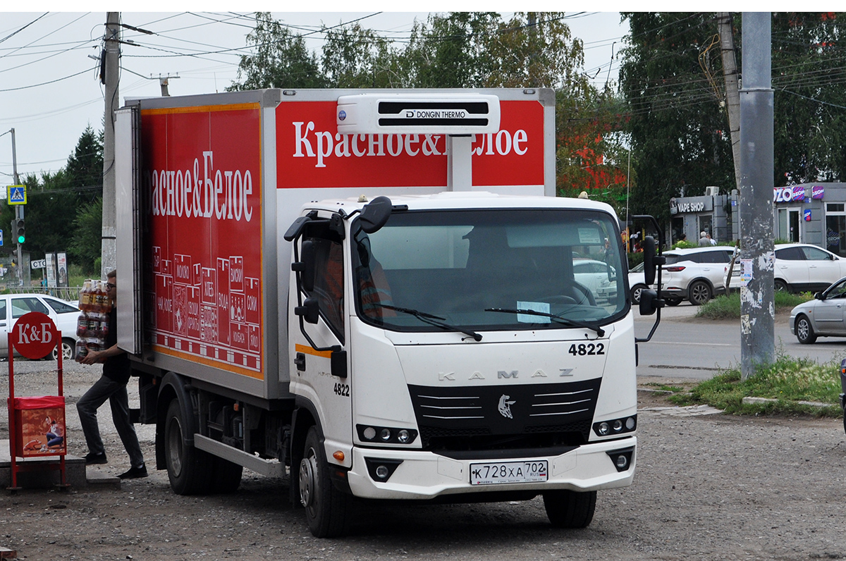 Омская область, № 4822 — КамАЗ-43089-F5 "Компас 9"