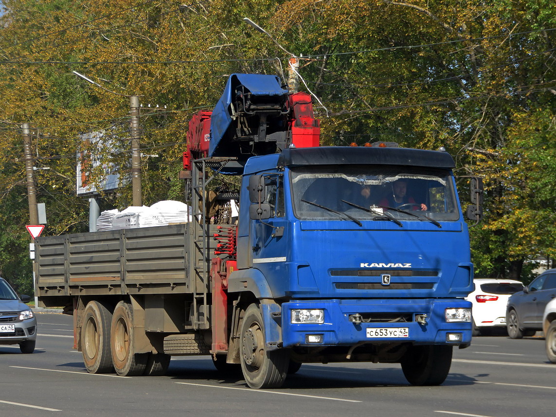 Кировская область, № С 653 УС 43 — КамАЗ-65117-62
