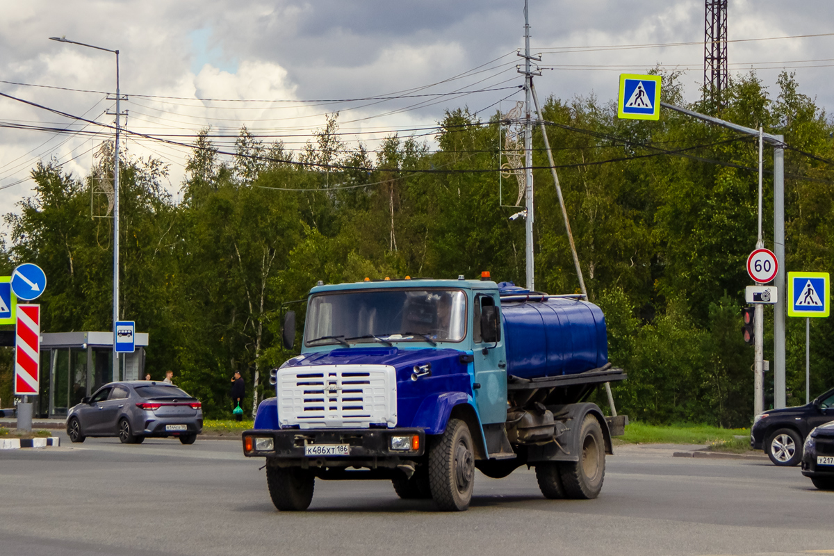 Ханты-Мансийский автоном.округ, № К 486 ХТ 186 — ЗИЛ-432932
