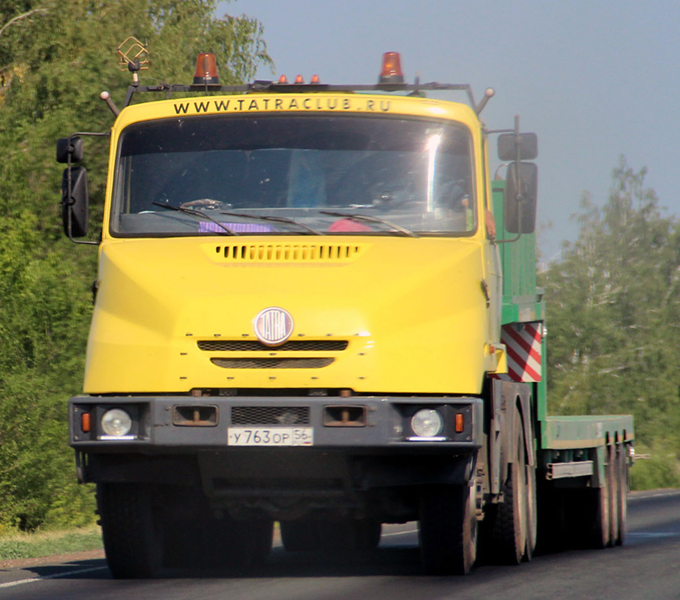 Оренбургская область, № У 763 ОР 56 — Tatra 163 Jamal