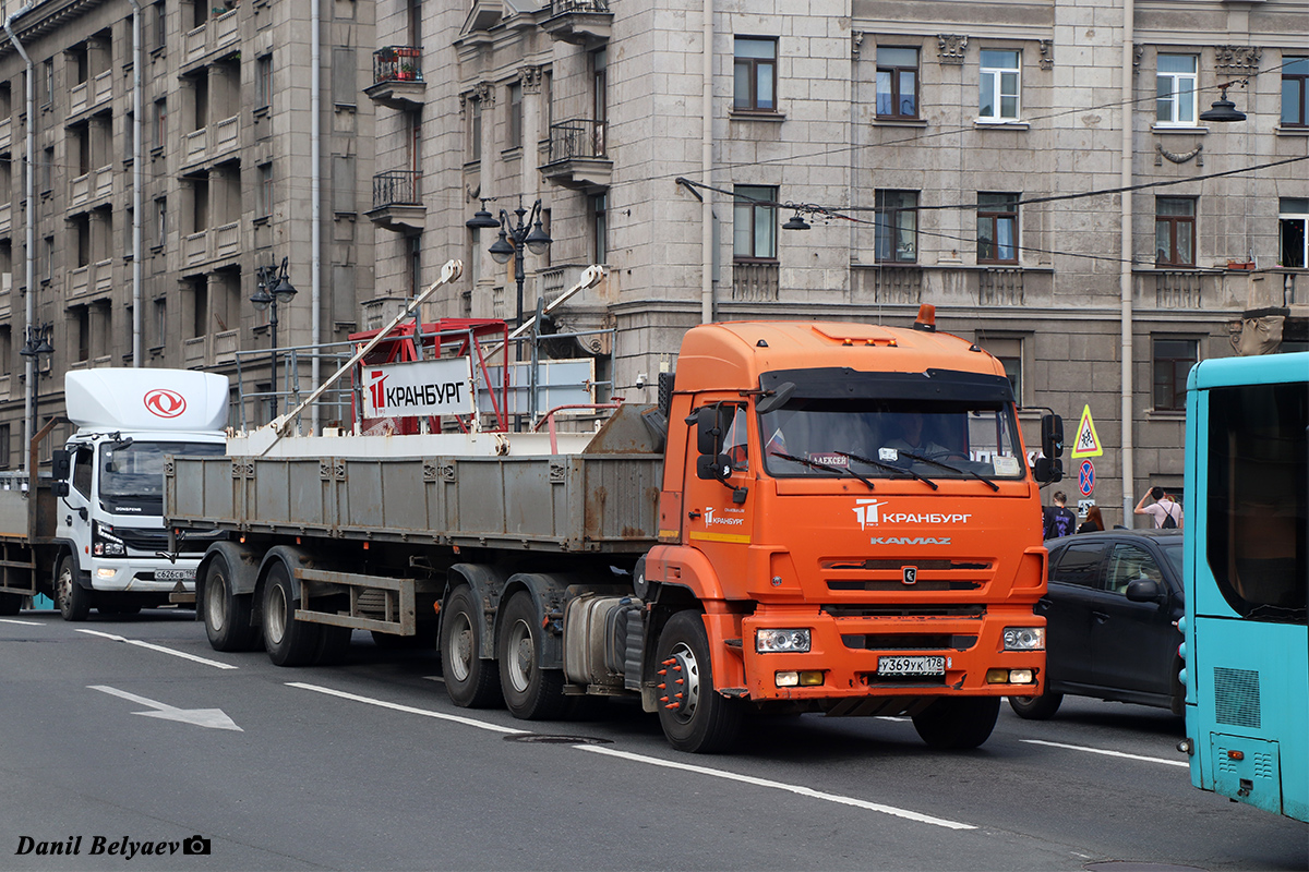 Санкт-Петербург, № У 369 УК 178 — КамАЗ-6460-73