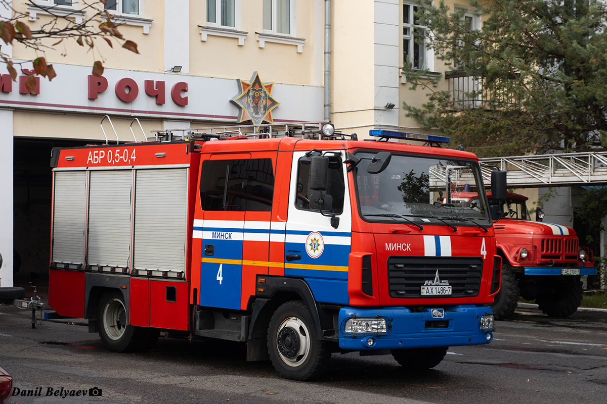 Минск, № АХ 1486-7 — МАЗ-4371 (общая модель)