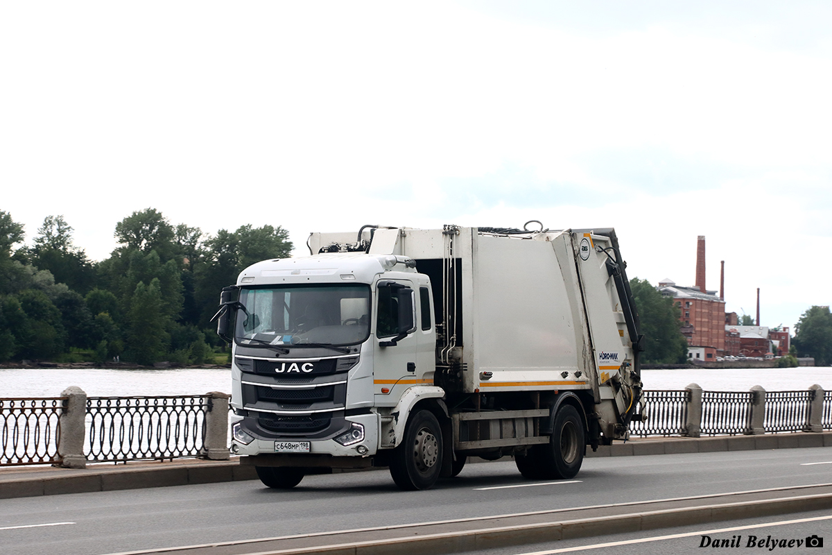 Санкт-Петербург, № С 648 МР 198 — JAC N200