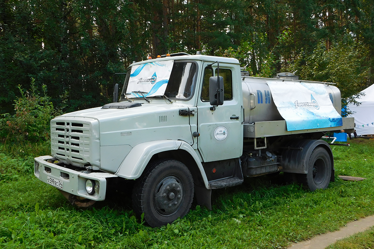 Новосибирская область, № Х 599 ВС 54 — ЗИЛ-433360