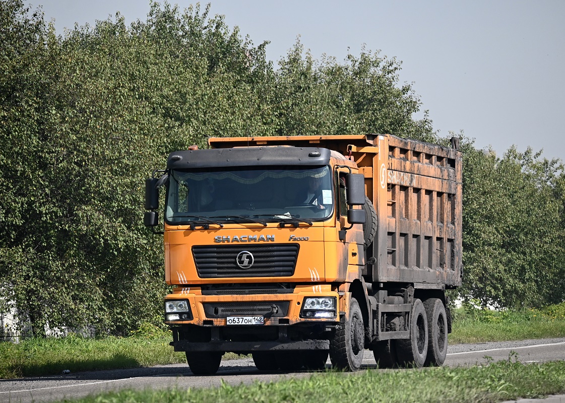 Кемеровская область, № О 637 ОН 142 — Shaanxi Shacman F3000 SX325x