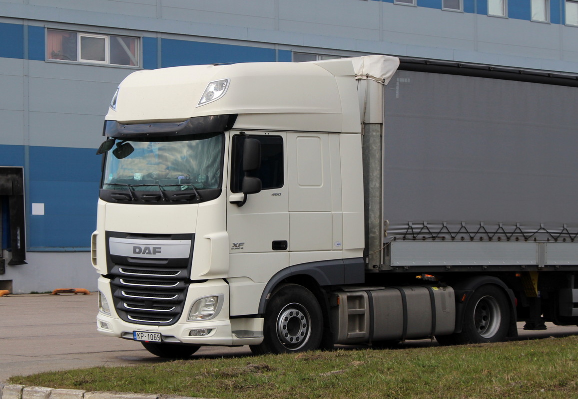 Латвия, № KP-1069 — DAF XF Euro6 FT