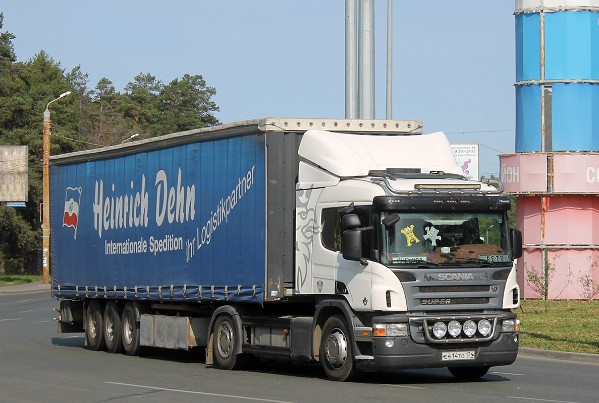 Челябинская область, № Е 414 ТО 174 — Scania ('2004) P340