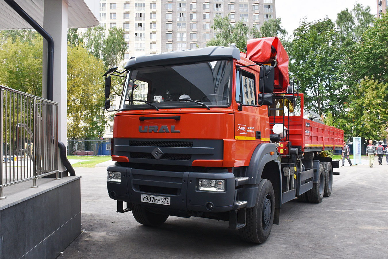 Москва, № У 987 ММ 977 — Урал (общая модель)