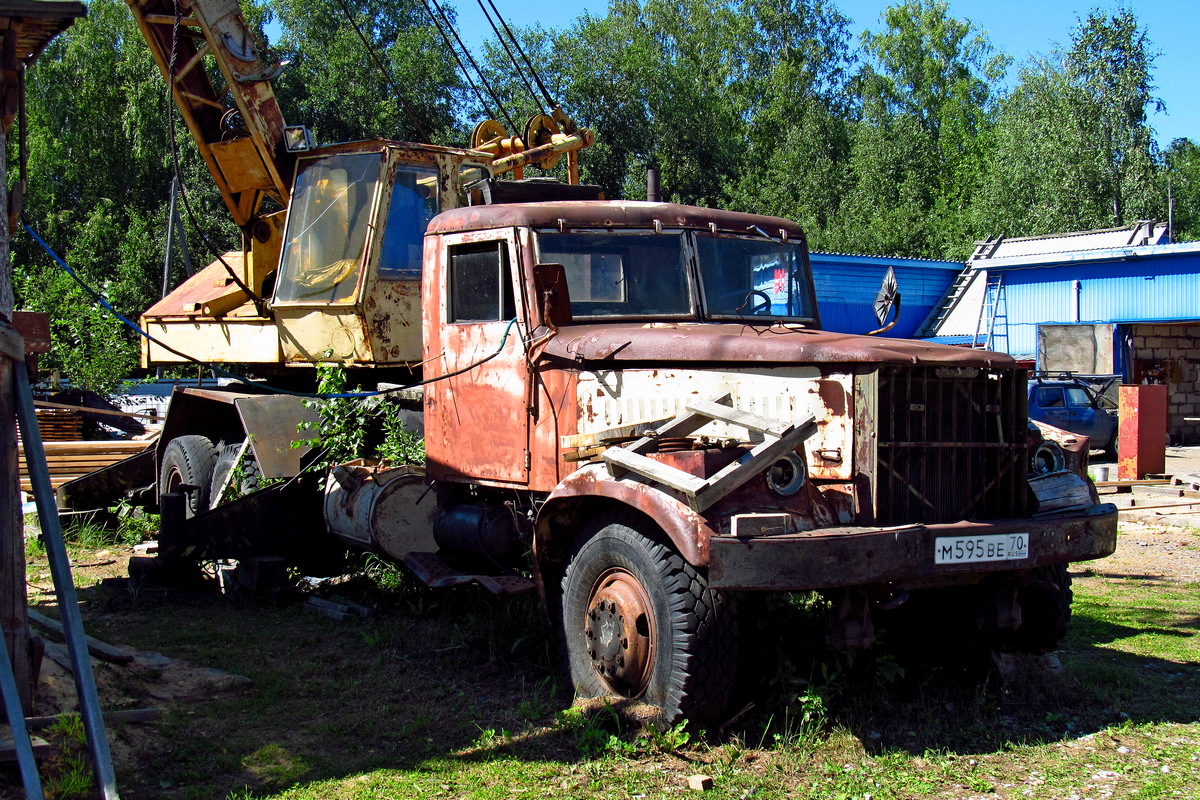 Томская область, № М 595 ВЕ 70 — КрАЗ-257Б