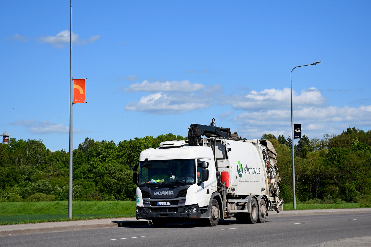 Литва, № LJJ 213 — Scania ('2016) L-Series (общ.м)