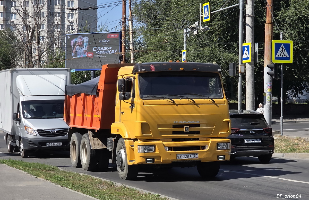 Ростовская область, № Е 022 ЕР 761 — КамАЗ-65116-N3(78)