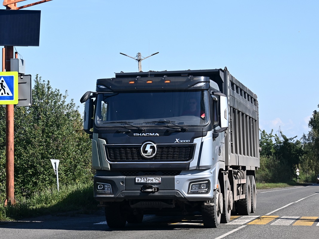 Кемеровская область, № А 713 РН 142 — Shaanxi Shacman X3000 SX3318