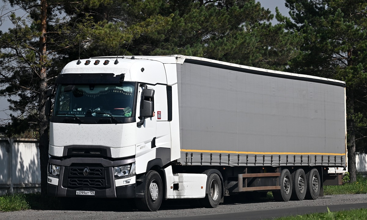 Ставропольский край, № Е 099 АТ 126 — Renault T-Series ('2013)