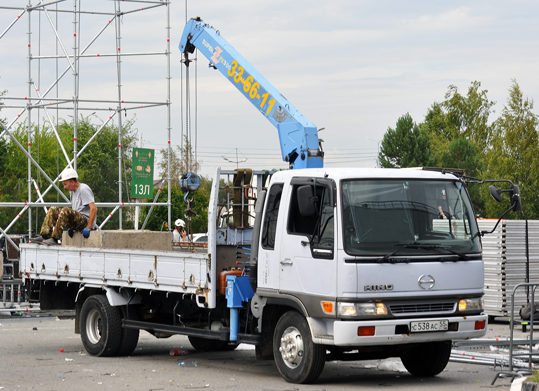 Омская область, № С 538 АС 55 — Hino Ranger