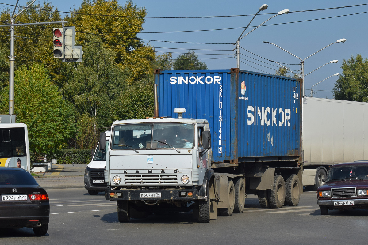 Алтайский край, № К 507 НТ 54 — КамАЗ-5410