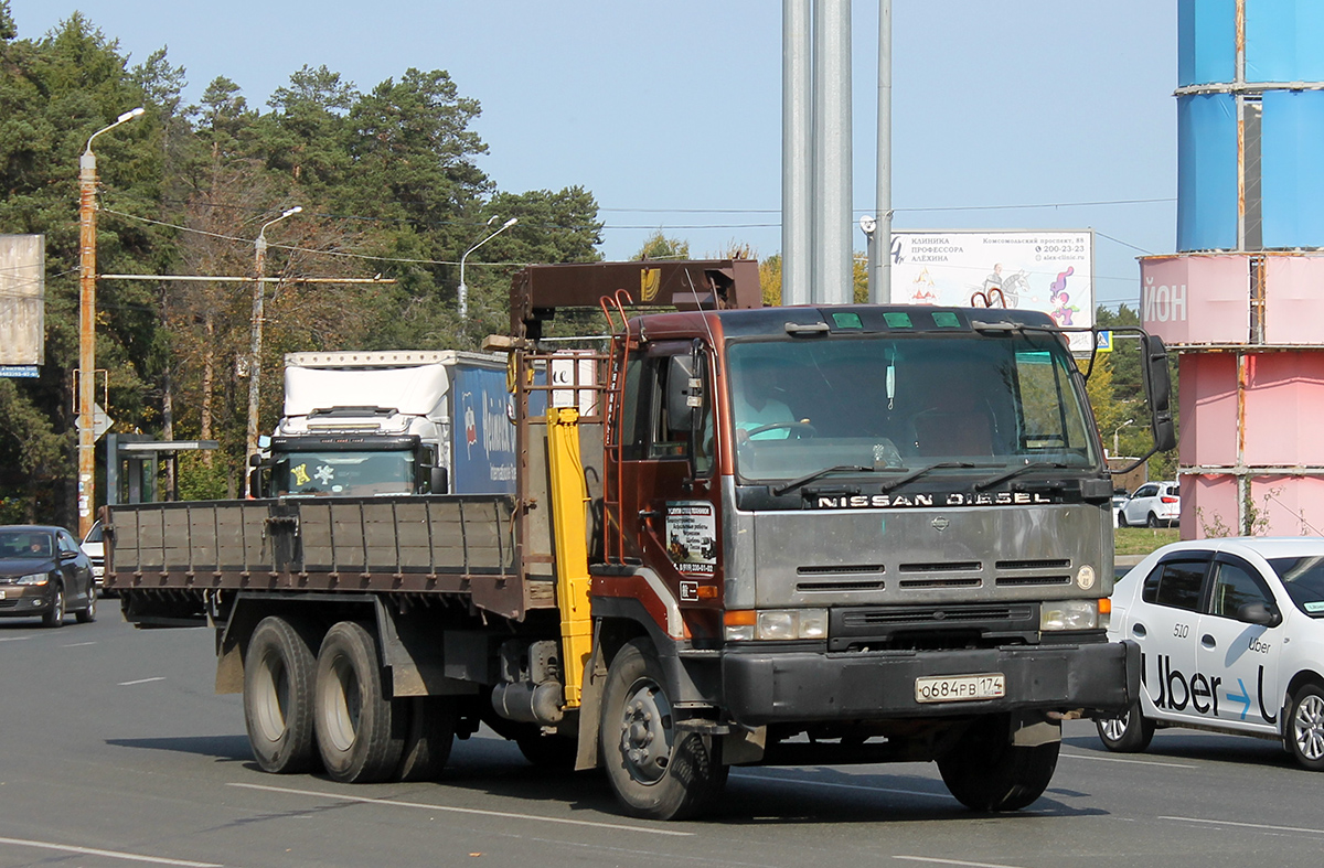 Челябинская область, № О 684 РВ 174 — Nissan Diesel Big Thumb