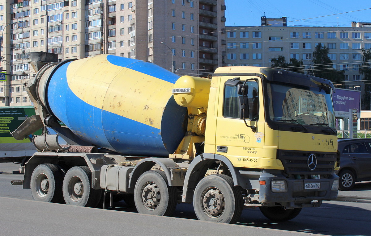 Санкт-Петербург, № Т 868 НК 198 — Mercedes-Benz Actros ('2003) 4141