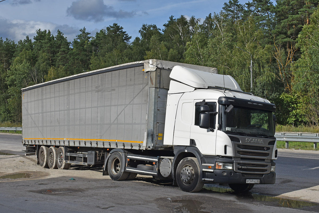 Тамбовская область, № Р 749 АО 68 — Scania ('2011) P360