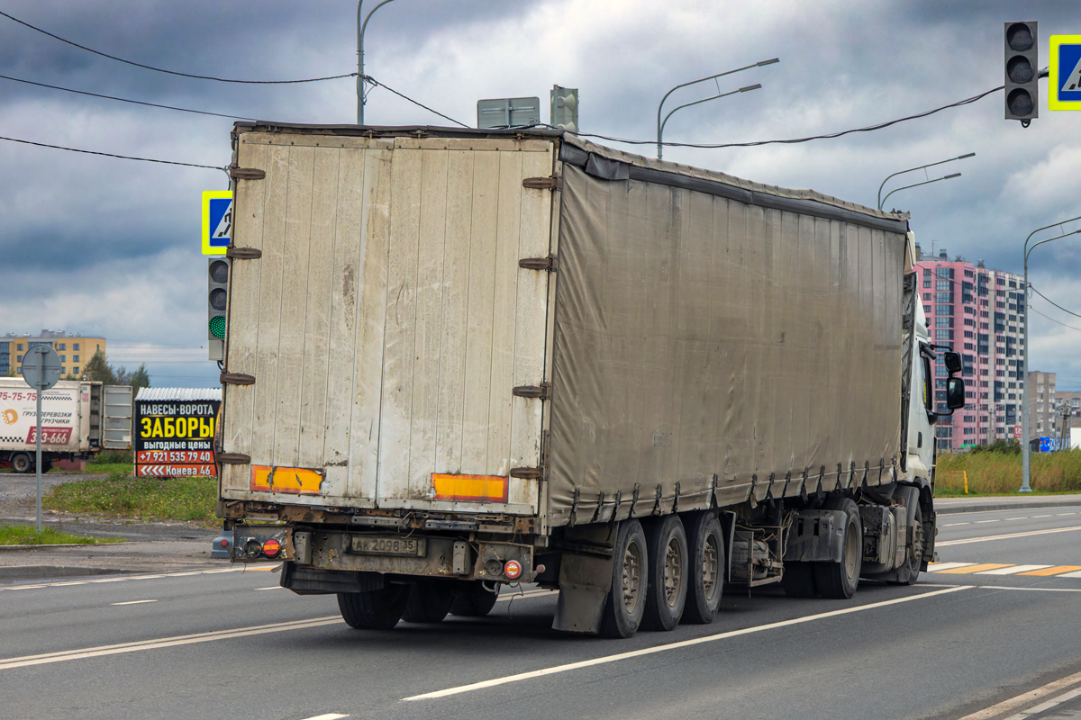 Вологодская область, № АК 2098 35 — Schmitz Cargobull S.CS / SCB*S3T / S01