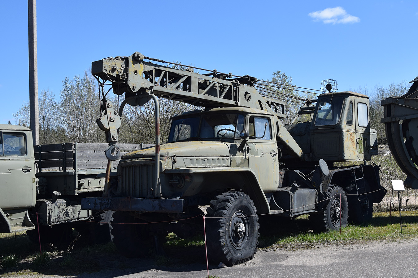 Минск, № (BY-7) Б/Н 0074 — Урал-375Е; Транспортные средства без номеров (Минская область)