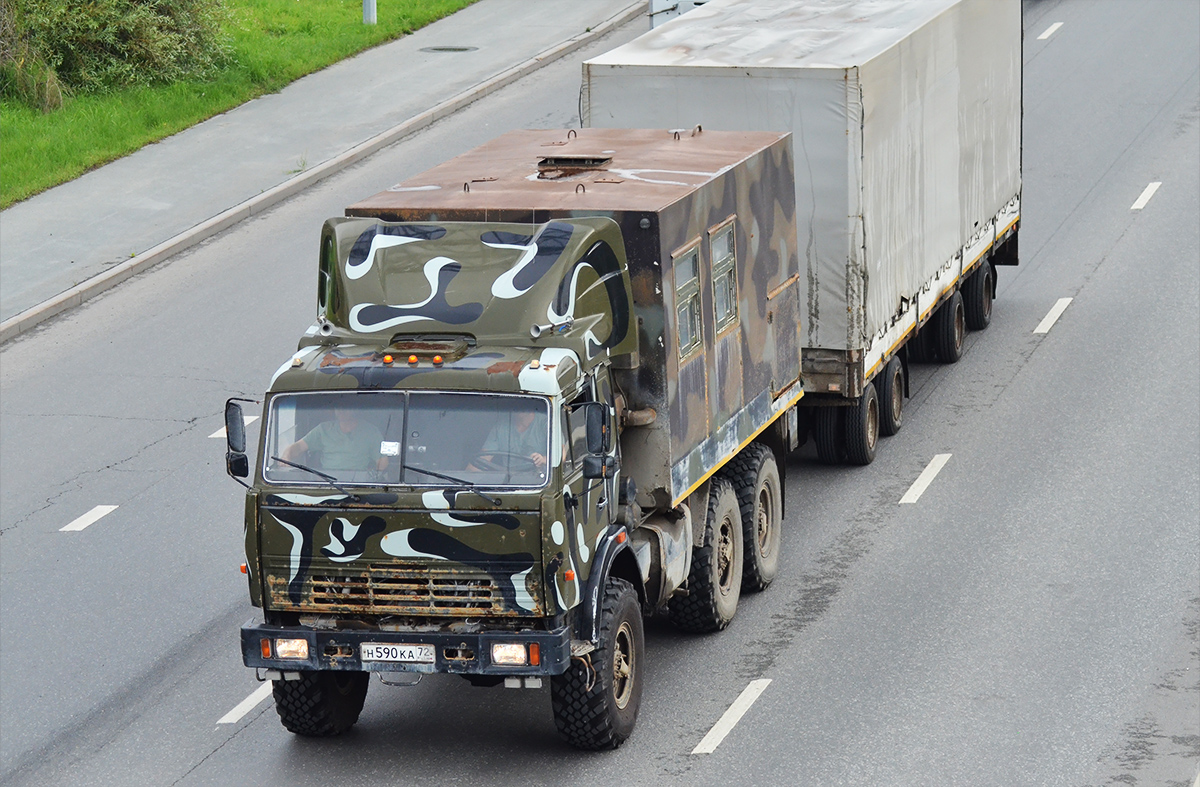 Тюменская область, № Н 590 КА 72 — КамАЗ-43114-02 [43114C]