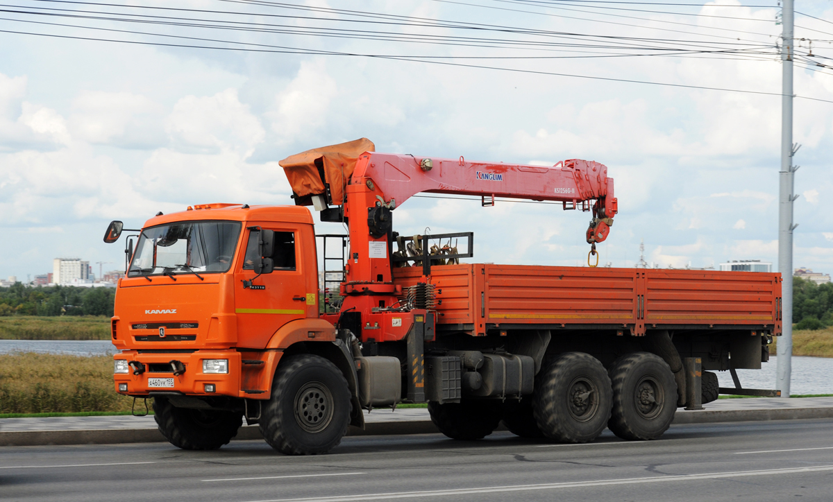 Омская область, № А 460 УК 155 — КамАЗ-43118 (общая модель)