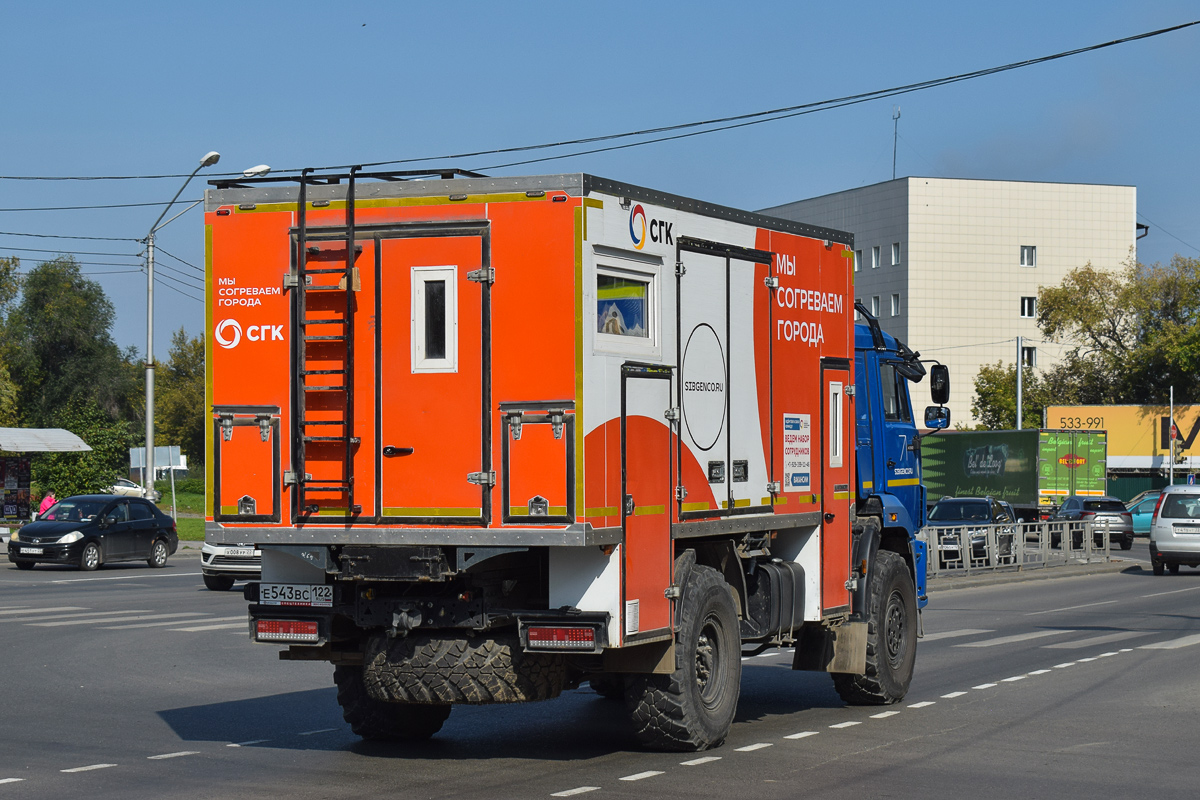 Алтайский край, № Е 543 ВС 122 — КамАЗ-43502-D5(66)