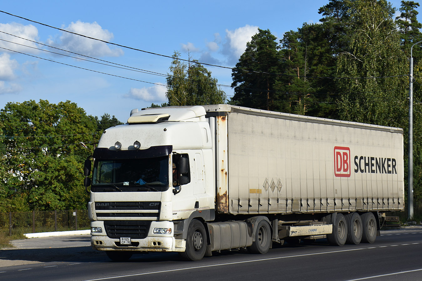 Санкт-Петербург, № В 025 СР 98 — DAF 85 (CF) FT