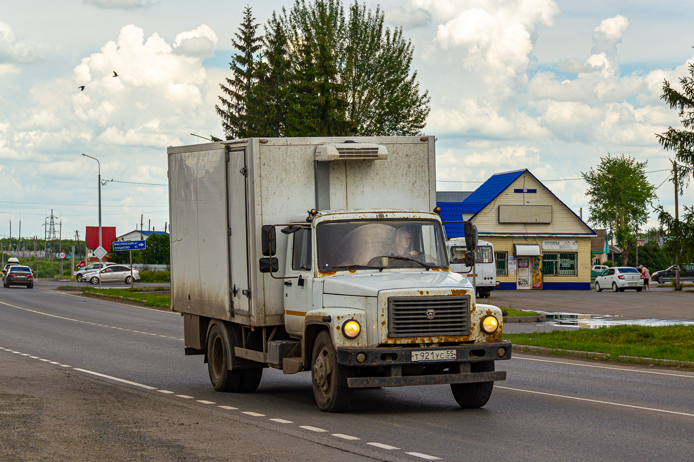 Омская область, № Т 921 УС 55 — ГАЗ-33098