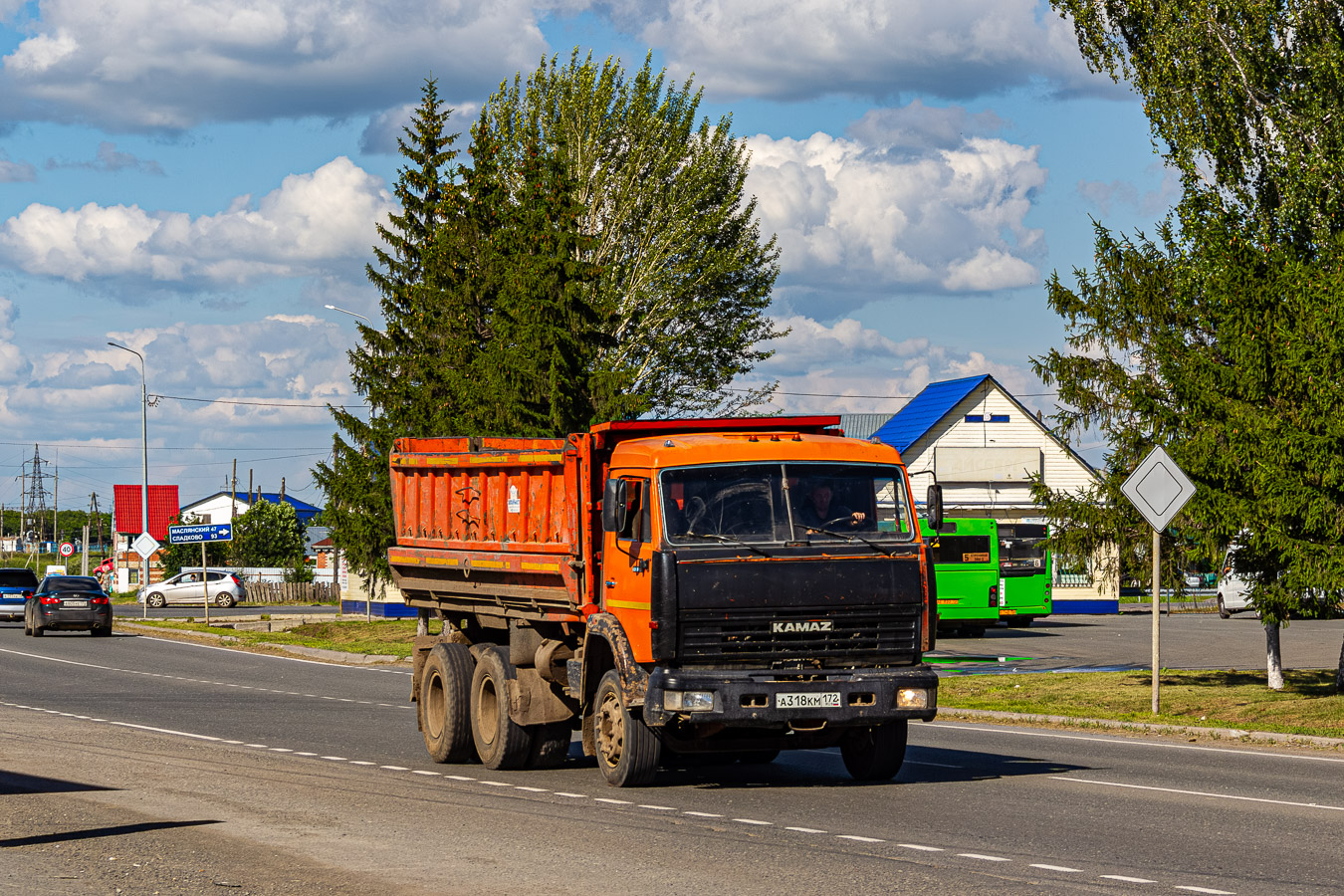 Тюменская область, № А 318 КМ 172 — КамАЗ-53215-15 [53215R]