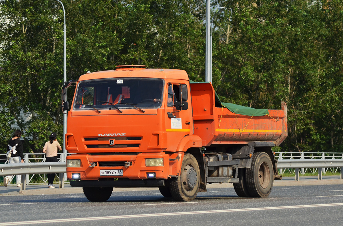 Тюменская область, № О 189 СХ 72 — КамАЗ-43255-H3(99)