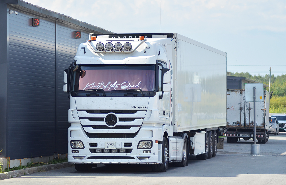 Тюменская область, № А 001 ТН 72 — Mercedes-Benz Actros ('2009) 1841