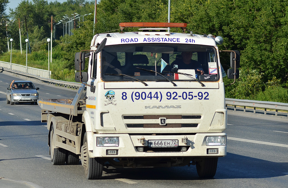 Тюменская область, № Р 666 ЕН 72 — КамАЗ-4308-C4(25)