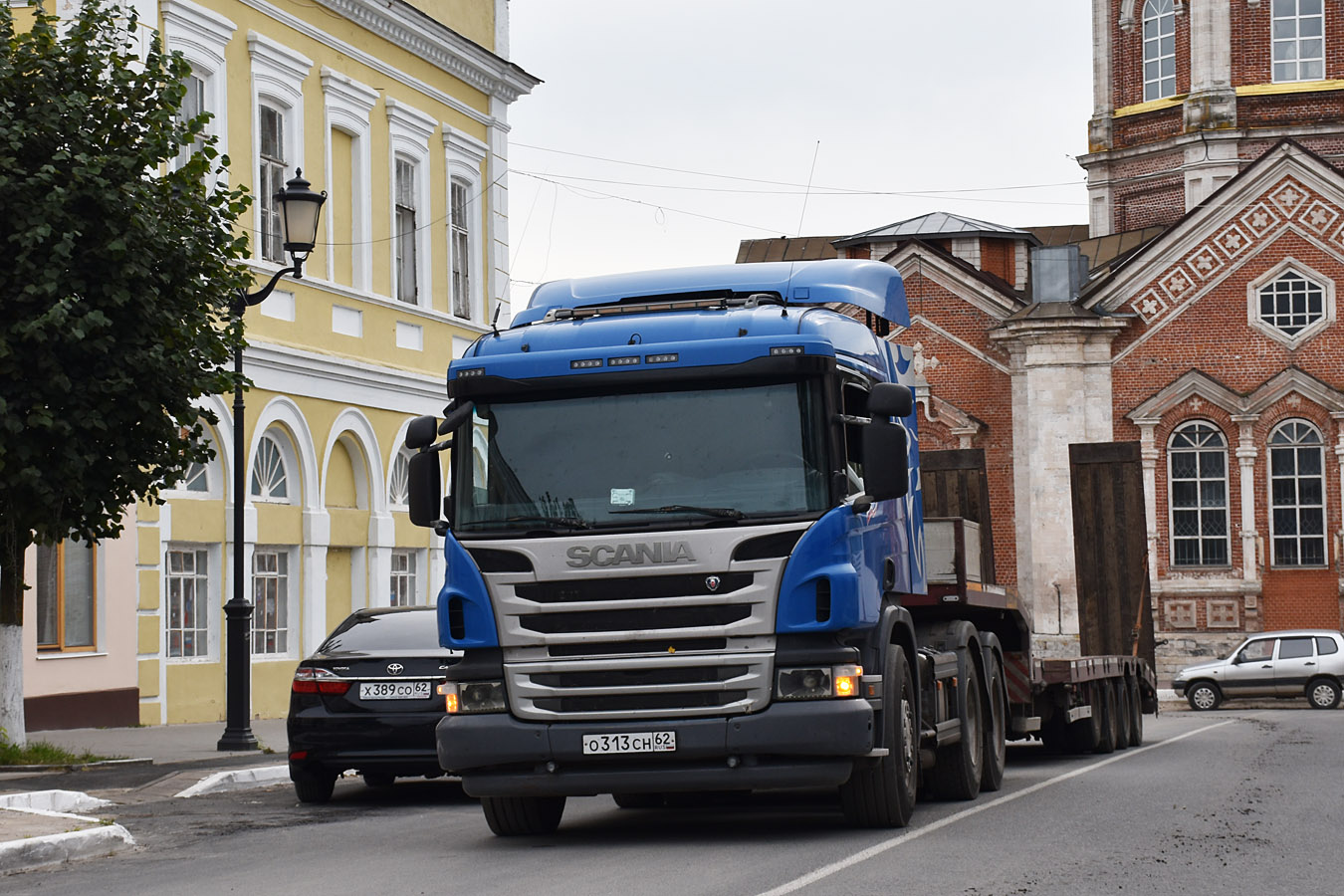 Рязанская область, № О 313 СН 62 — Scania ('2004) P400