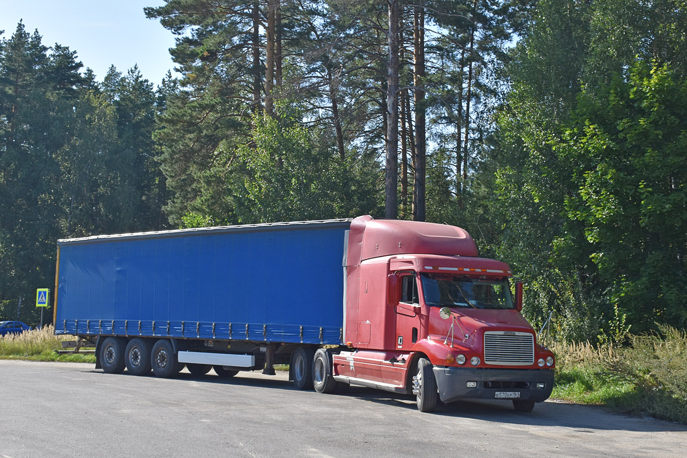 Ростовская область, № В 570 ЕР 161 — Freightliner Century Class