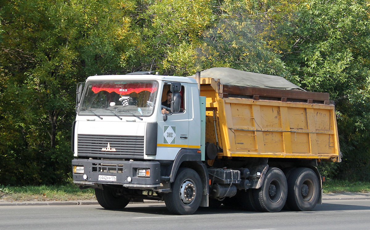 Челябинская область, № О 492 РР 174 — МАЗ-6501A5