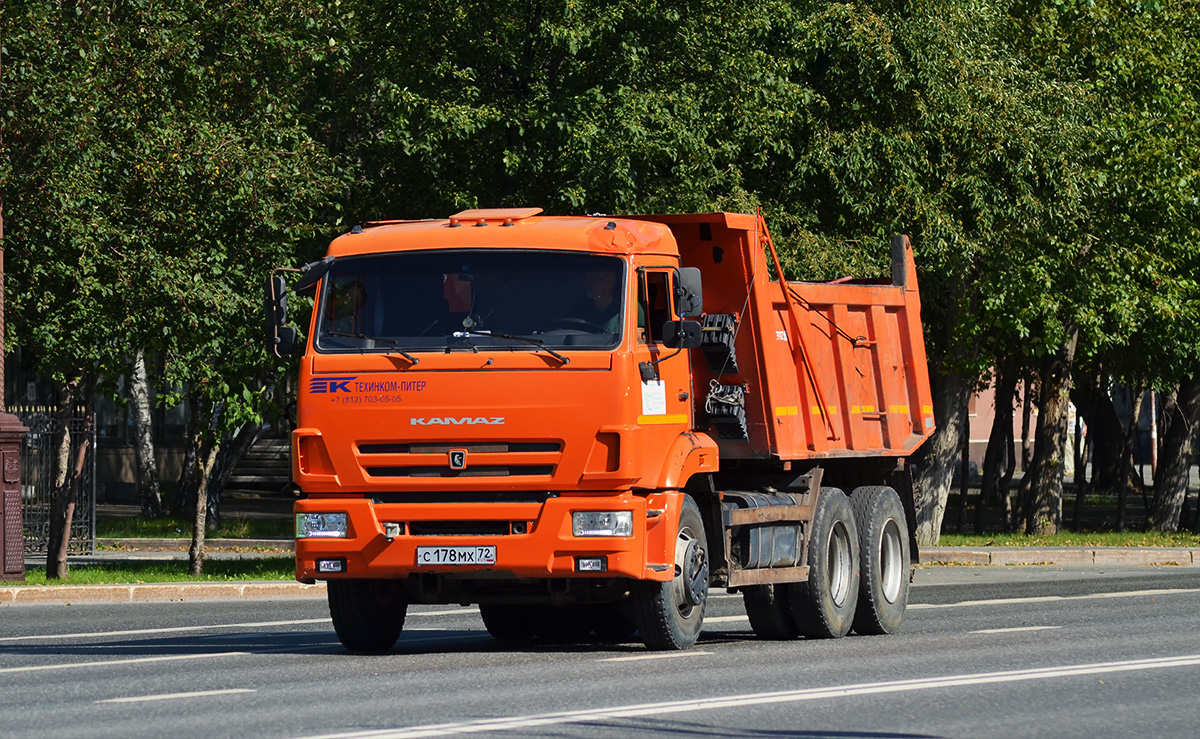 Тюменская область, № С 178 МХ 72 — КамАЗ-65115-L4(19)