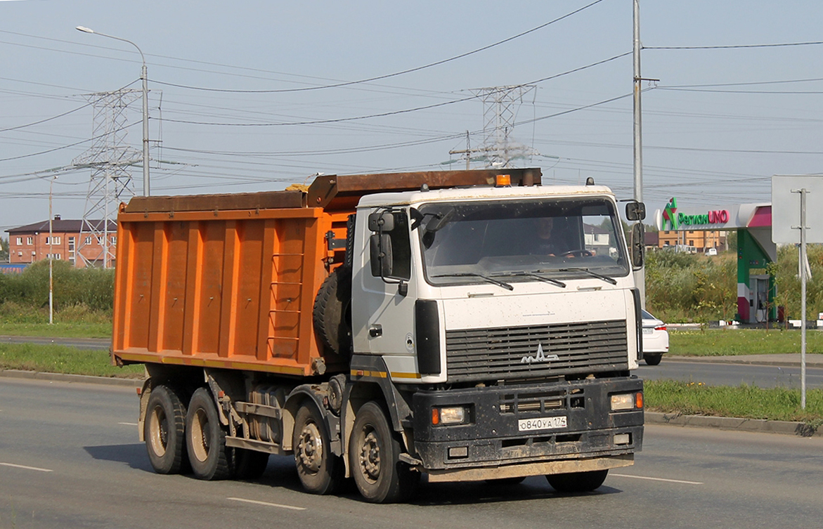 Челябинская область, № О 840 УА 174 — МАЗ-6516A8