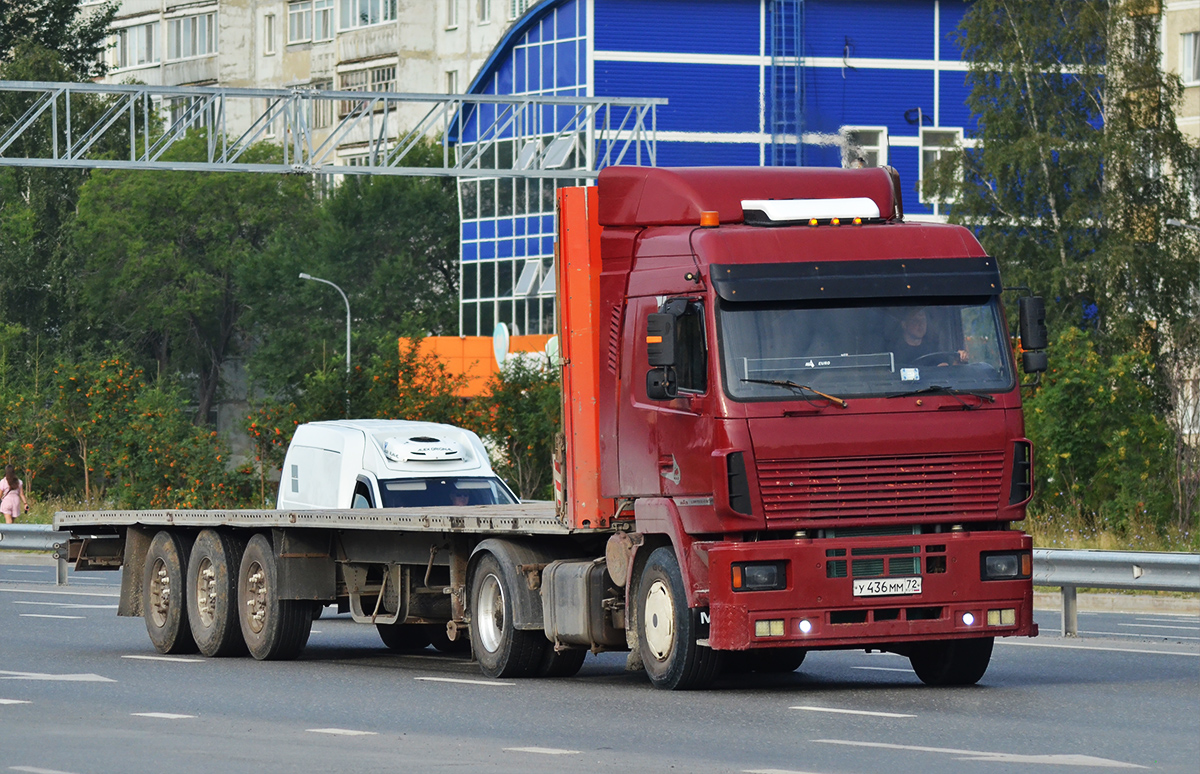 Тюменская область, № У 436 ММ 72 — МАЗ-544008