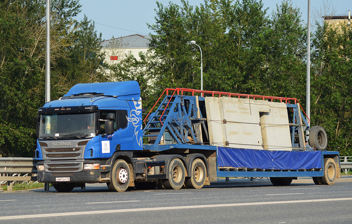 Тюменская область, № О 841 ЕМ 72 — Scania ('2011) P400