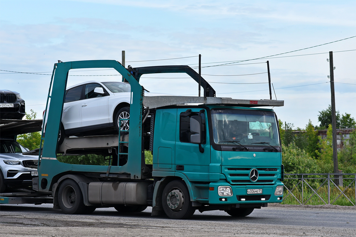 Адыгея, № А 006 МЕ 01 — Mercedes-Benz Actros ('2003) 1832