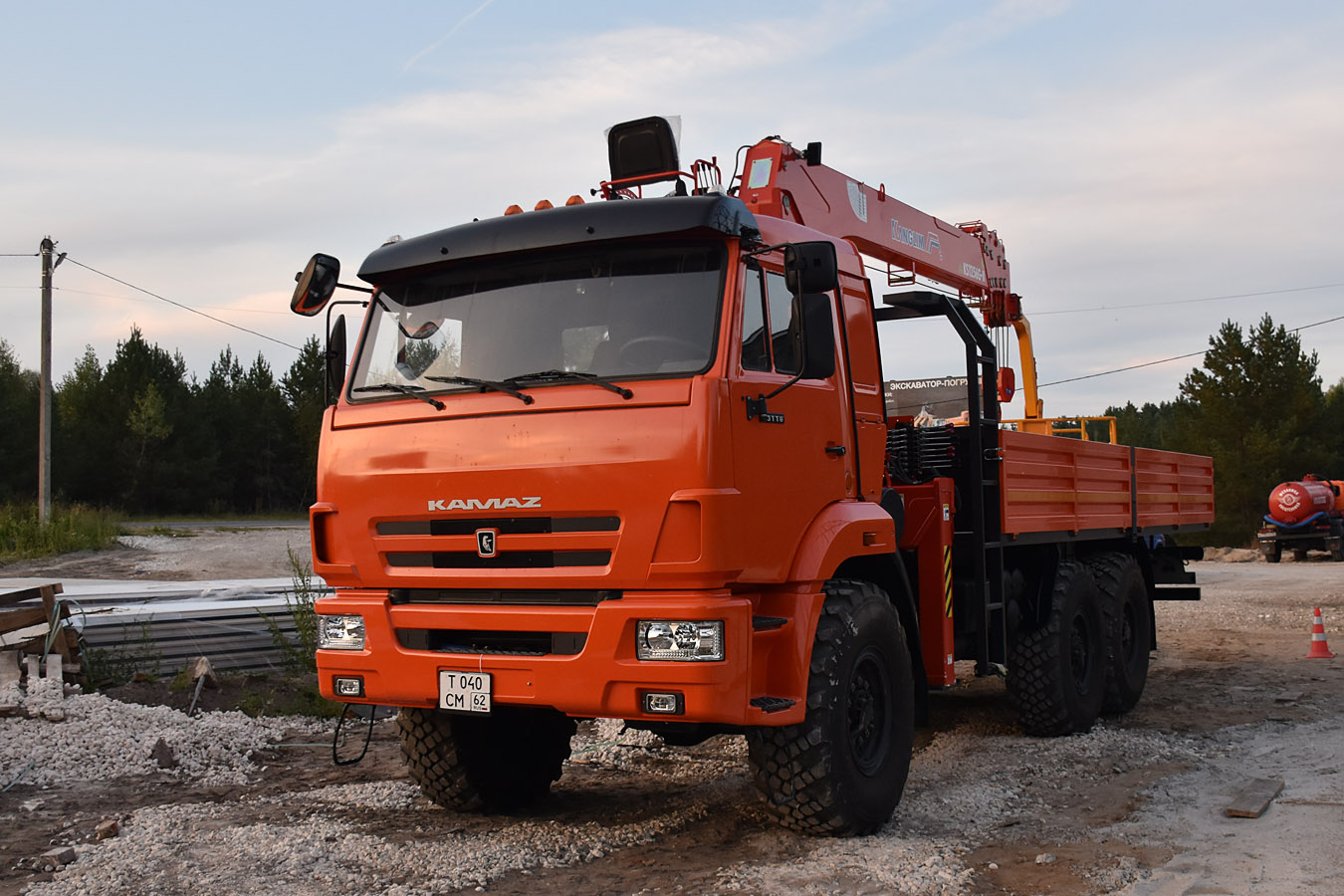 Рязанская область, № Т 040 СМ 62 — КамАЗ-43118 [431180]